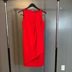 Ralph Lauren red dress. Size 2.